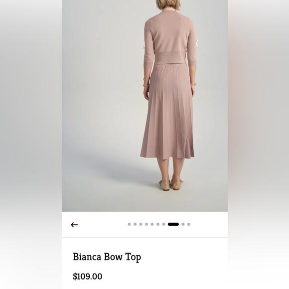 Aleeza Paris - Bow Gorgeous Sweater NWT XL2 - Picture 2 of 5